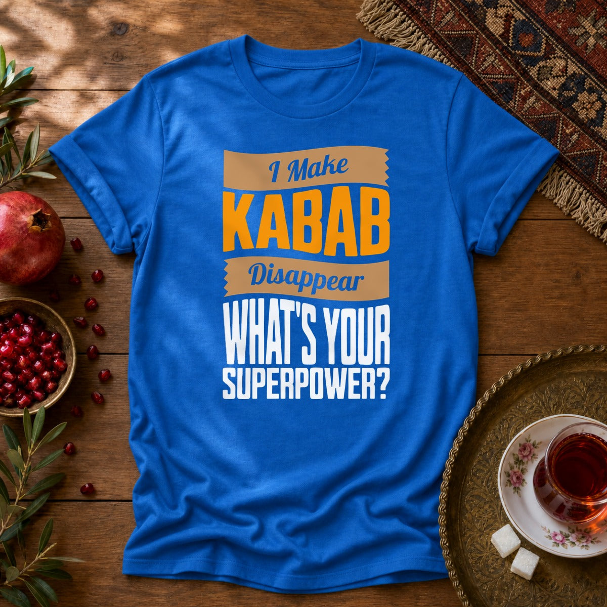 I make Kabab disappear Unisex T-Shirt - Royal