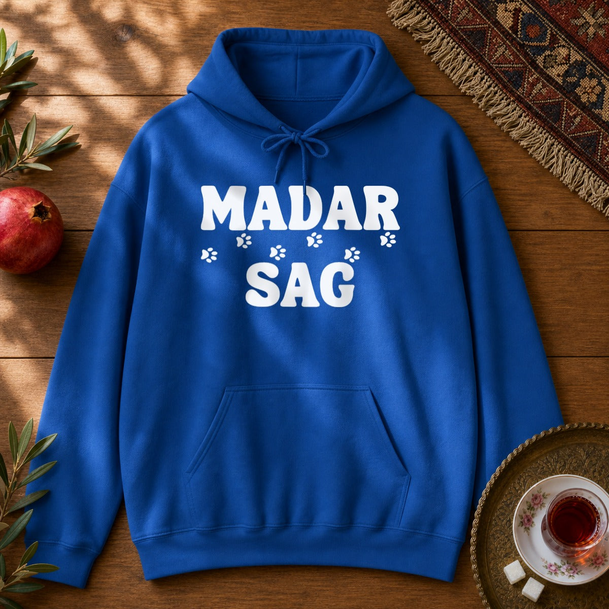 Madar Sag Hoodie - Royal