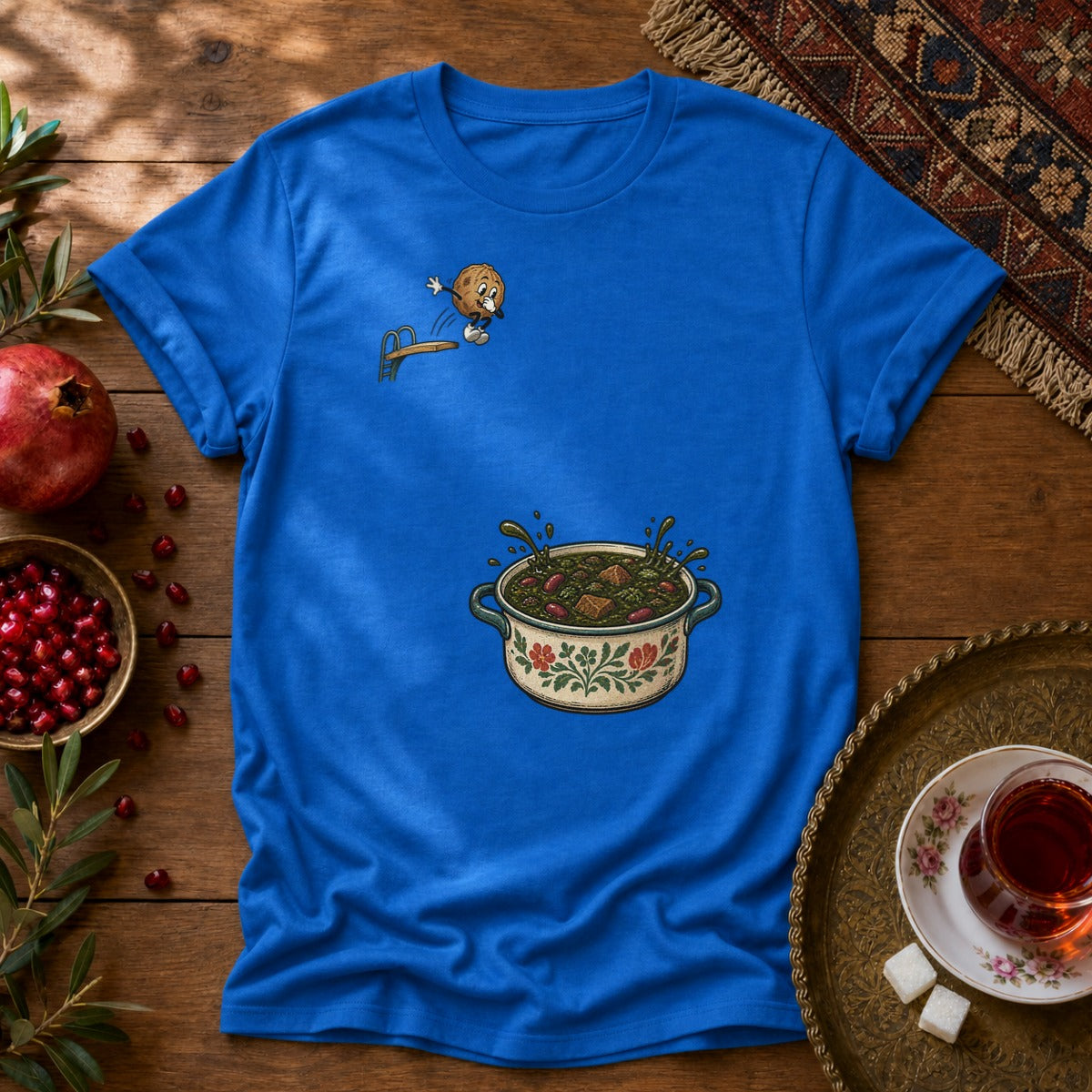 Brave Limoo Ammani Unisex T-Shirt - Royal