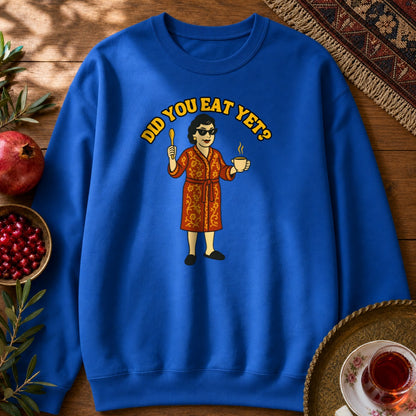 Did you eat yet? 2 Sweatshirt - Royal