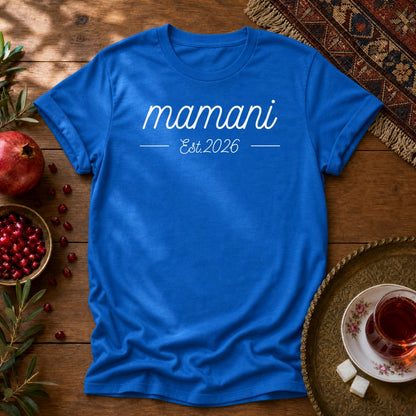 Mamani, Est 2026 Unisex T-Shirt - Royal
