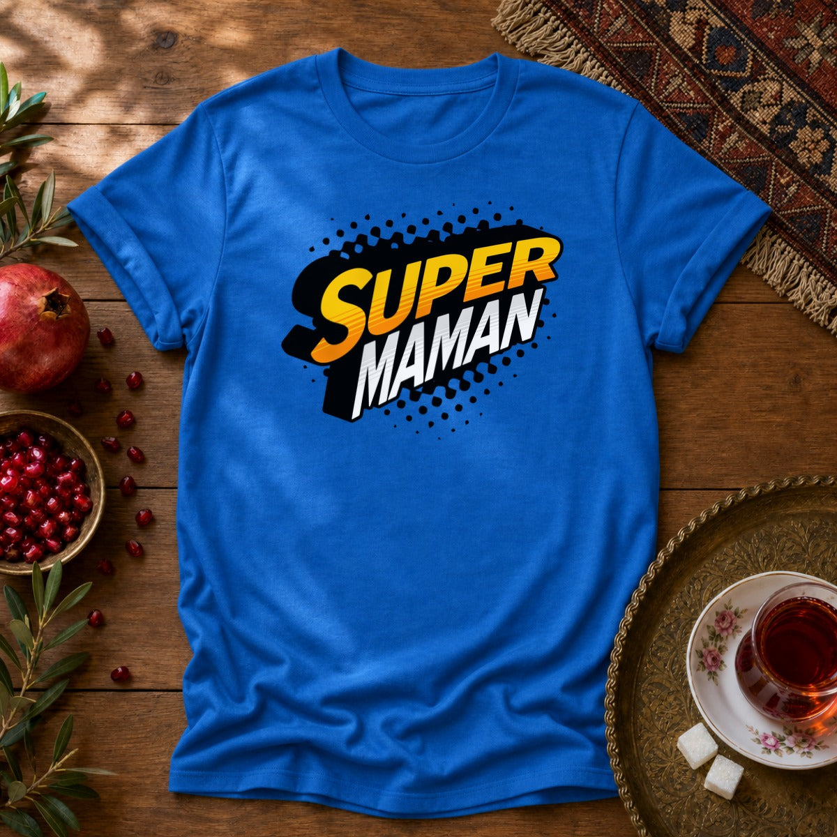 Super Maman Unisex T-Shirt - Royal