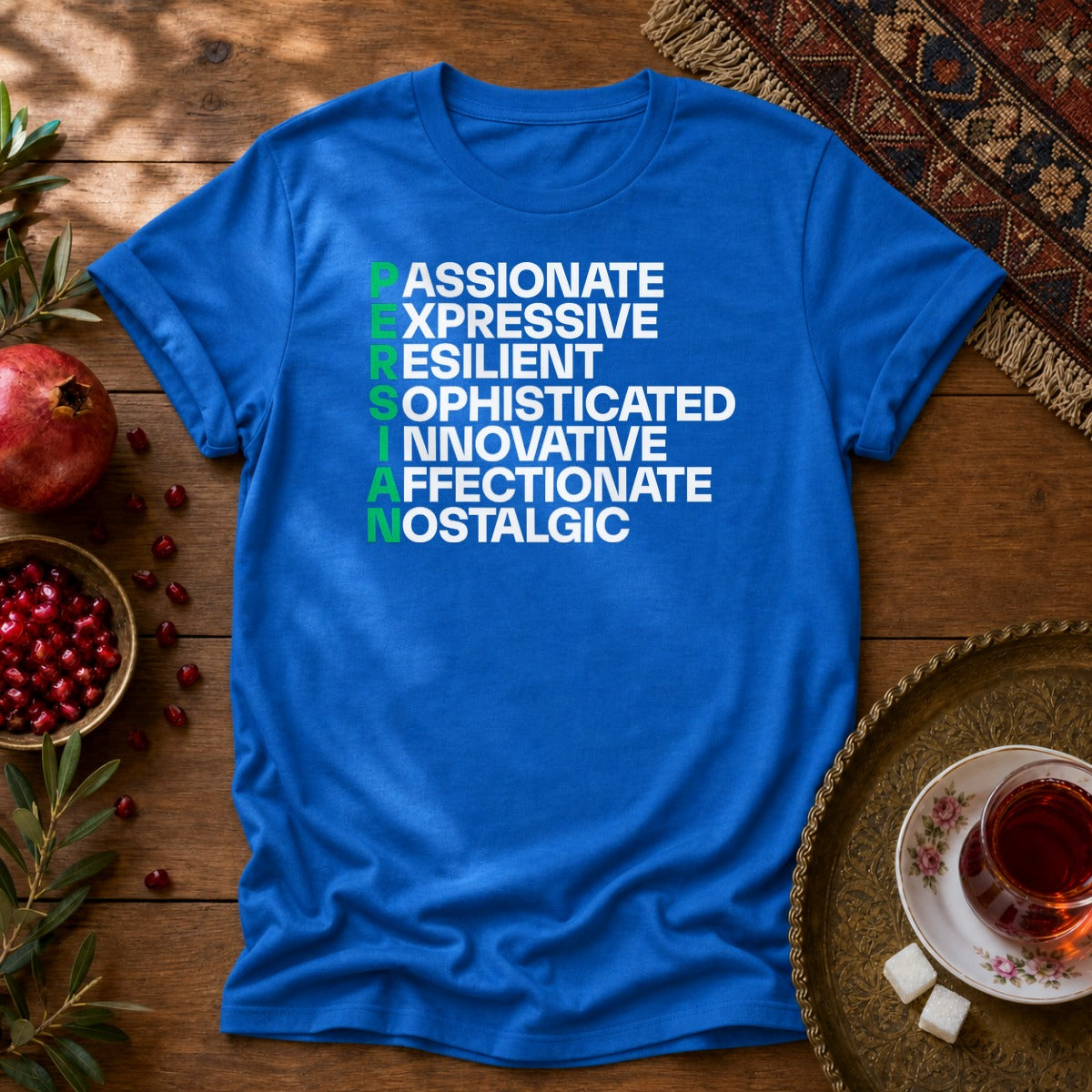 Persian Traits Unisex T-Shirt - Royal