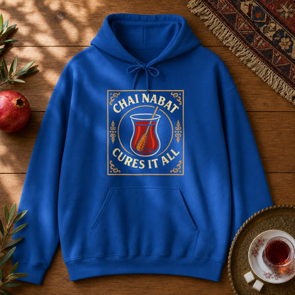 Chai Nabat Cures it All Hoodie - Royal