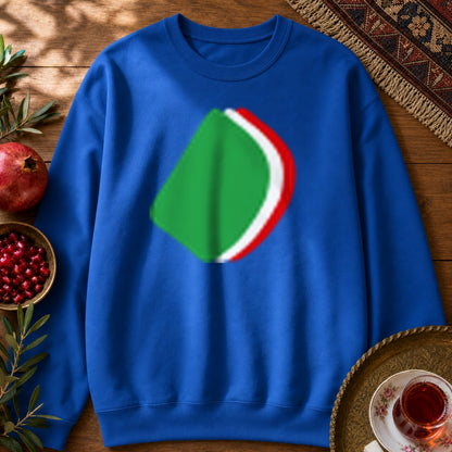Flag Noqte Sweatshirt - Royal
