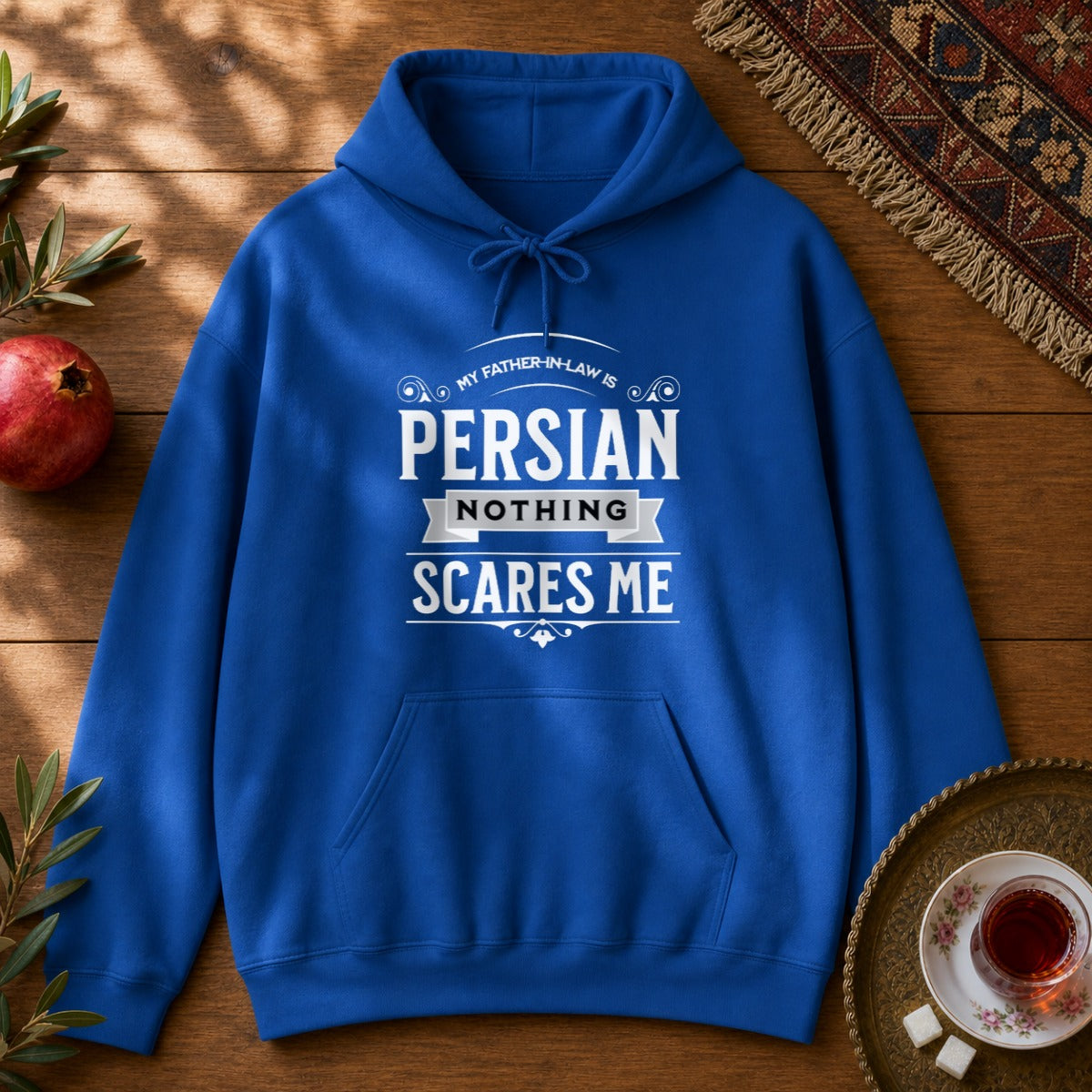 My Father-in-law is Persian Hoodie - Royal