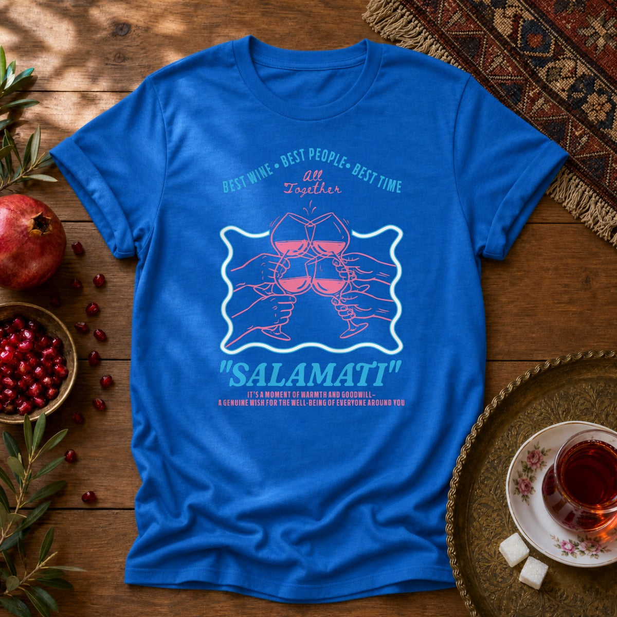 Salamati Explained Unisex T-Shirt - Royal
