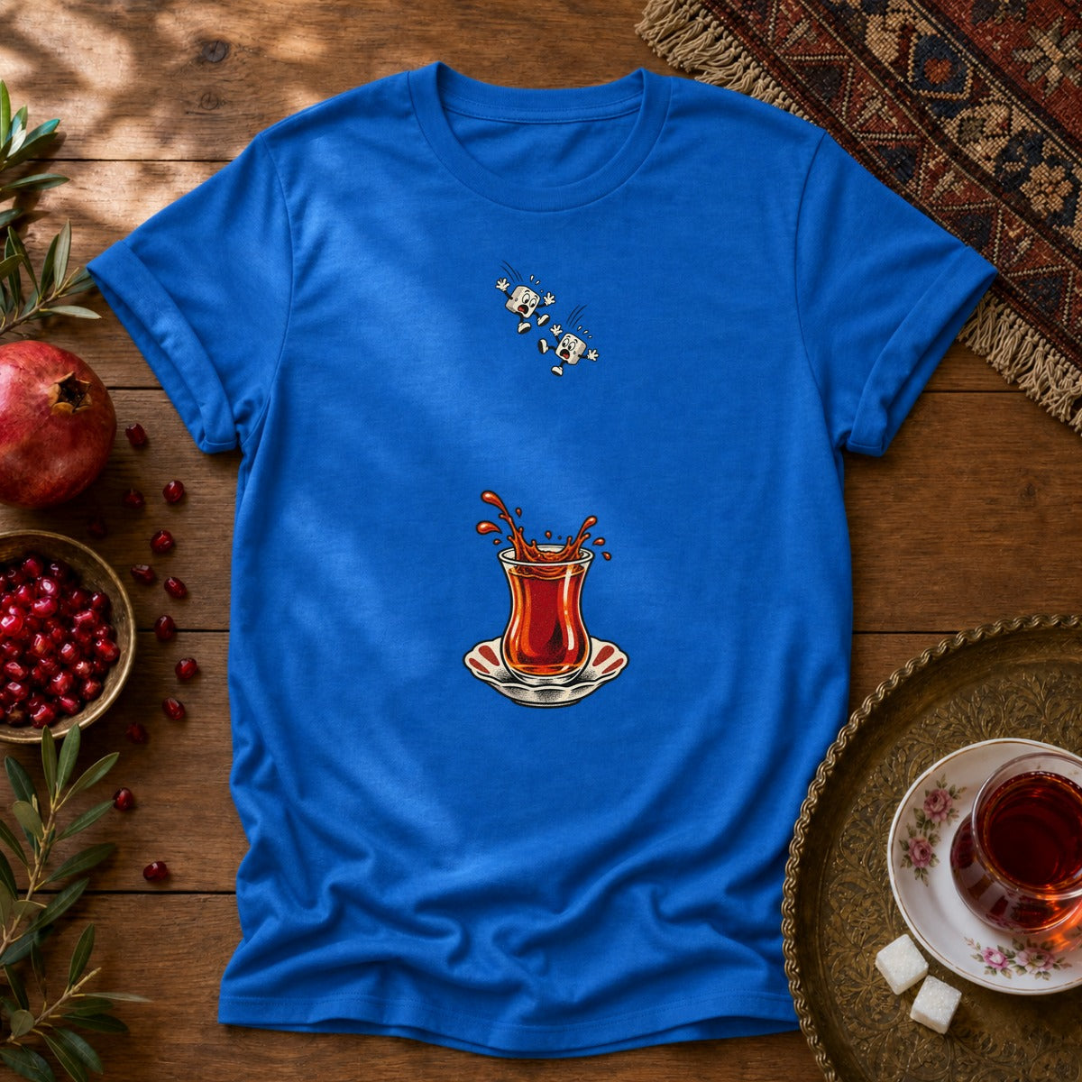Diving Ghands Unisex T-Shirt - Royal