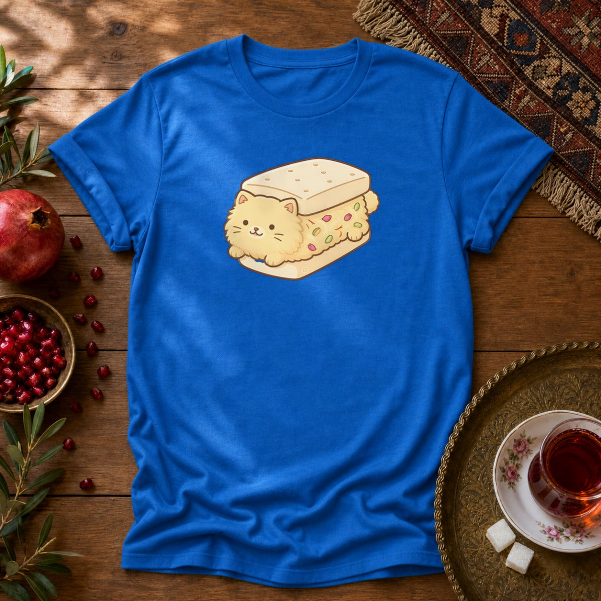 Persian Ice Cream Sonnati Unisex T-Shirt - Royal