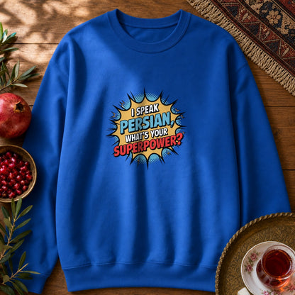Persian Superpower Sweatshirt - Royal