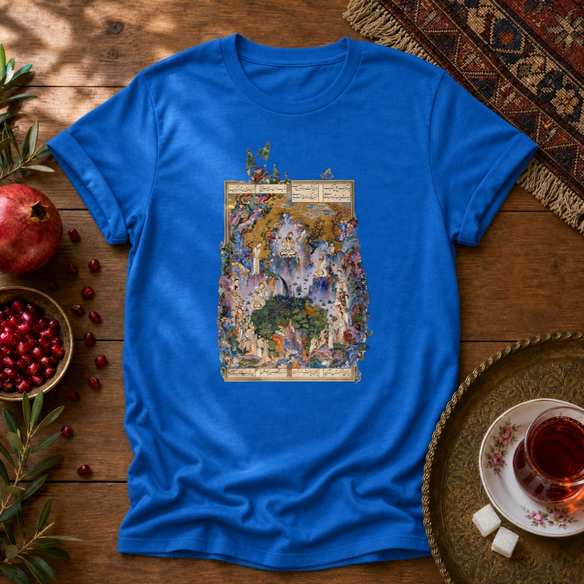 Court of Keyumars - Shahnameh Unisex T-Shirt - Royal