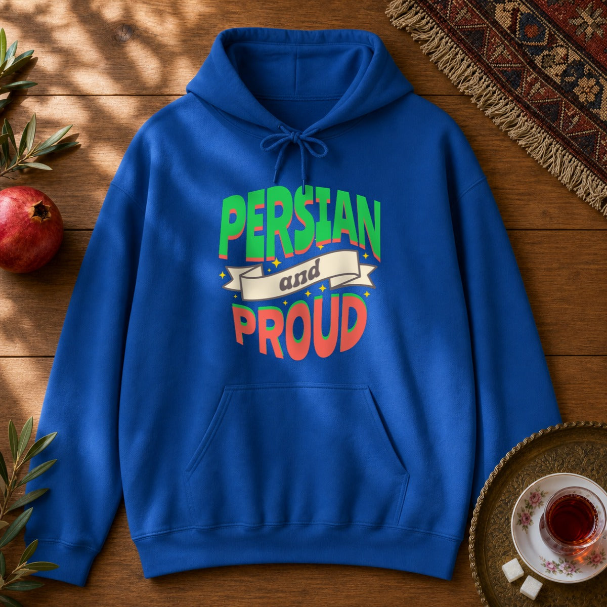 Persian & Proud Hoodie - Royal