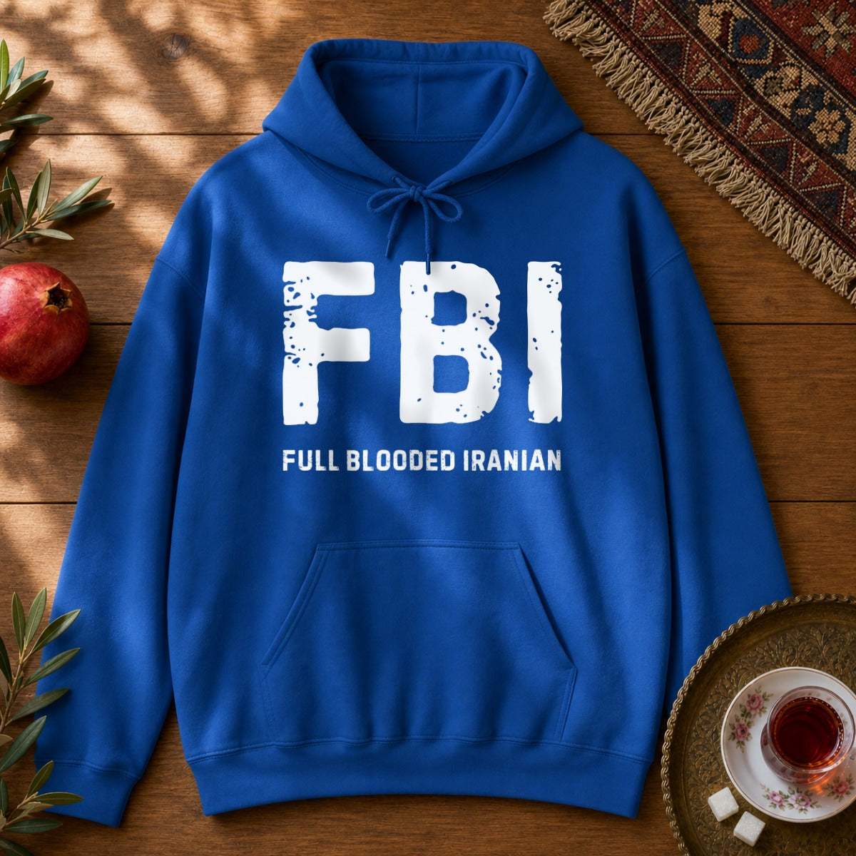 FBI Hoodie - Royal