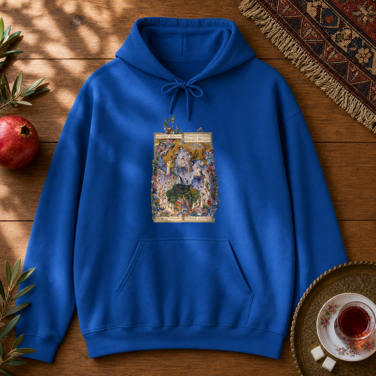 Court of Keyumars - Shahnameh Hoodie - Royal