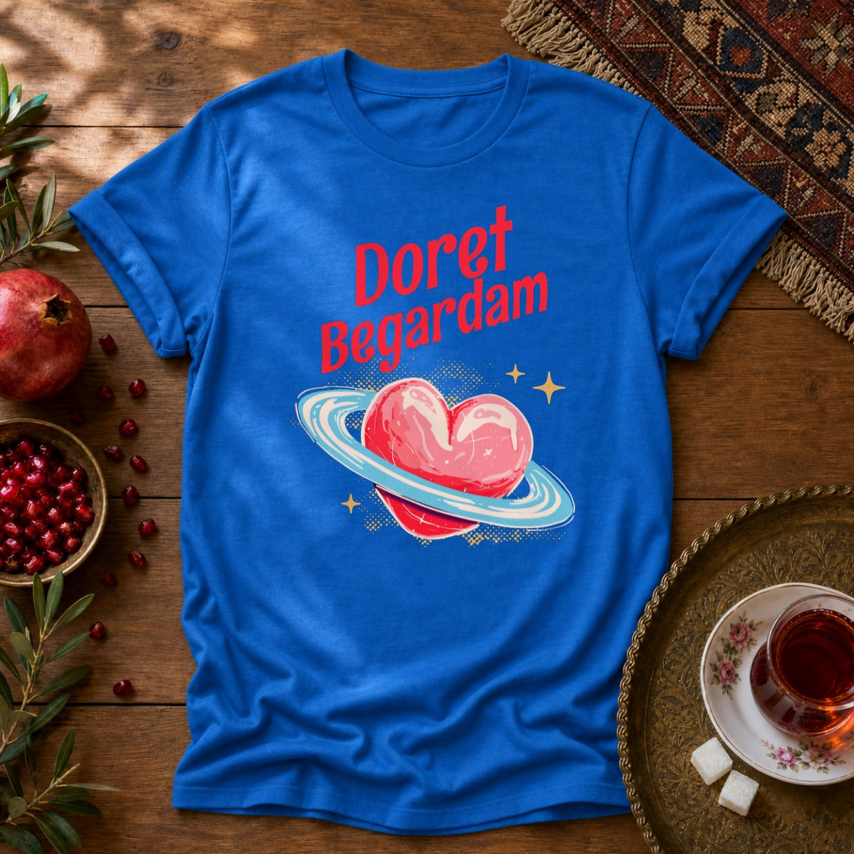 Doret Begardam Unisex T-Shirt - Royal