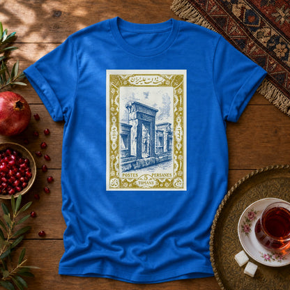 Persepolis Stamp Unisex T-Shirt - Royal
