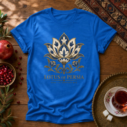 Lotus of Persia Unisex T-Shirt - Royal