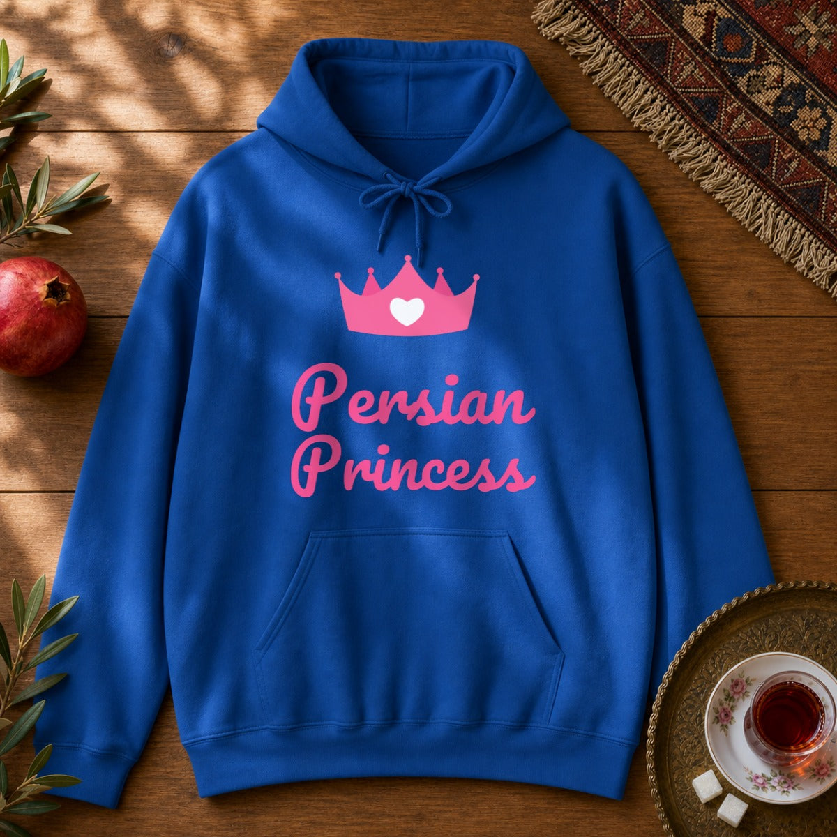Persian Princess Hoodie - Royal