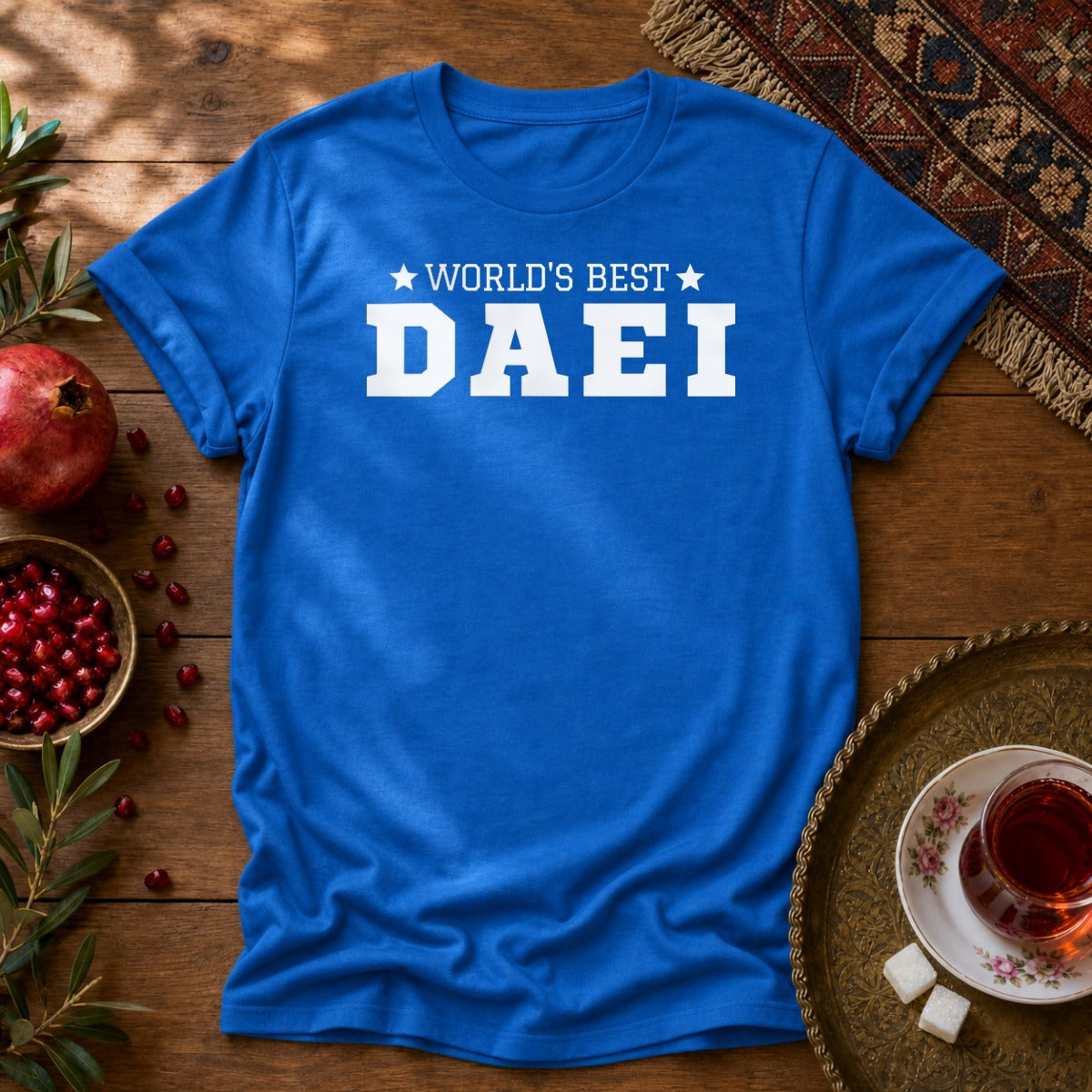 World's Best Daei Unisex T-Shirt - Royal