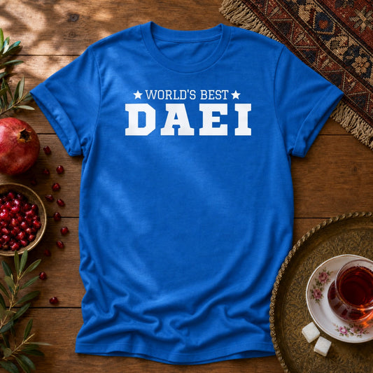 World's Best Daei Unisex T-Shirt - Royal