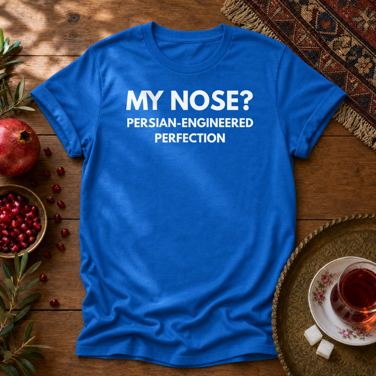 Persian Nose Unisex T-Shirt - Royal
