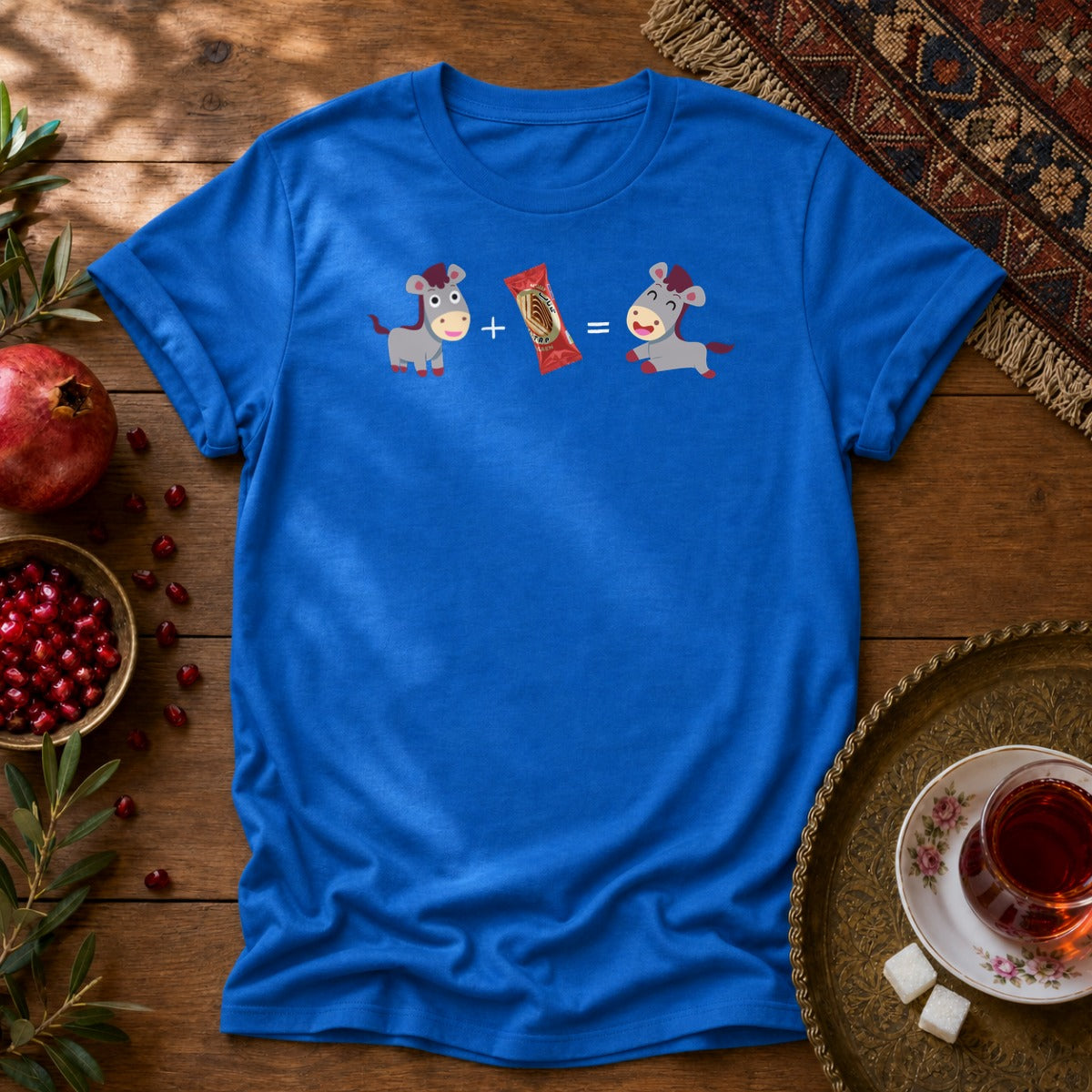 Khar & Ti Tap Unisex T-Shirt - Royal