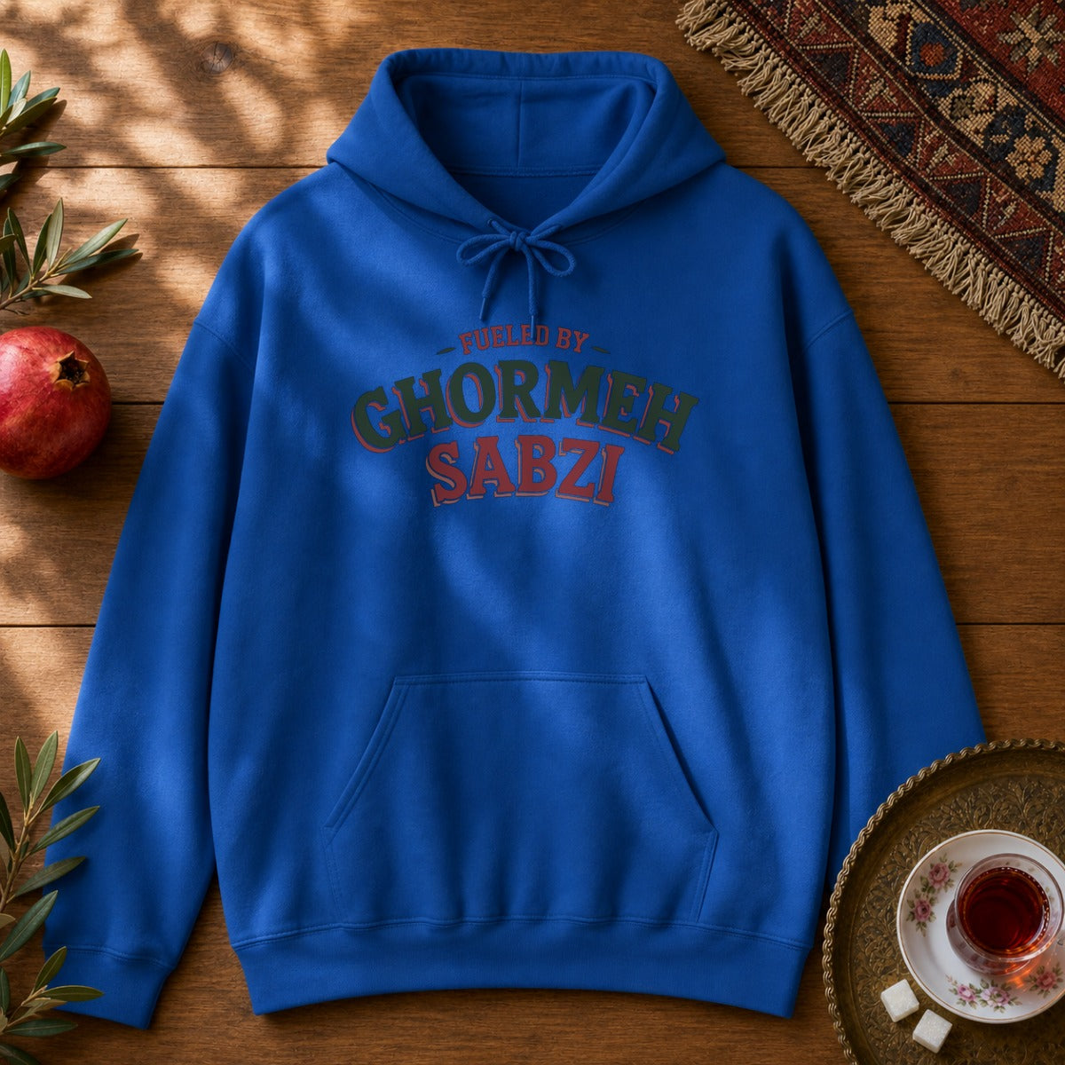 Fueled by Ghormehsabzi Hoodie - Royal