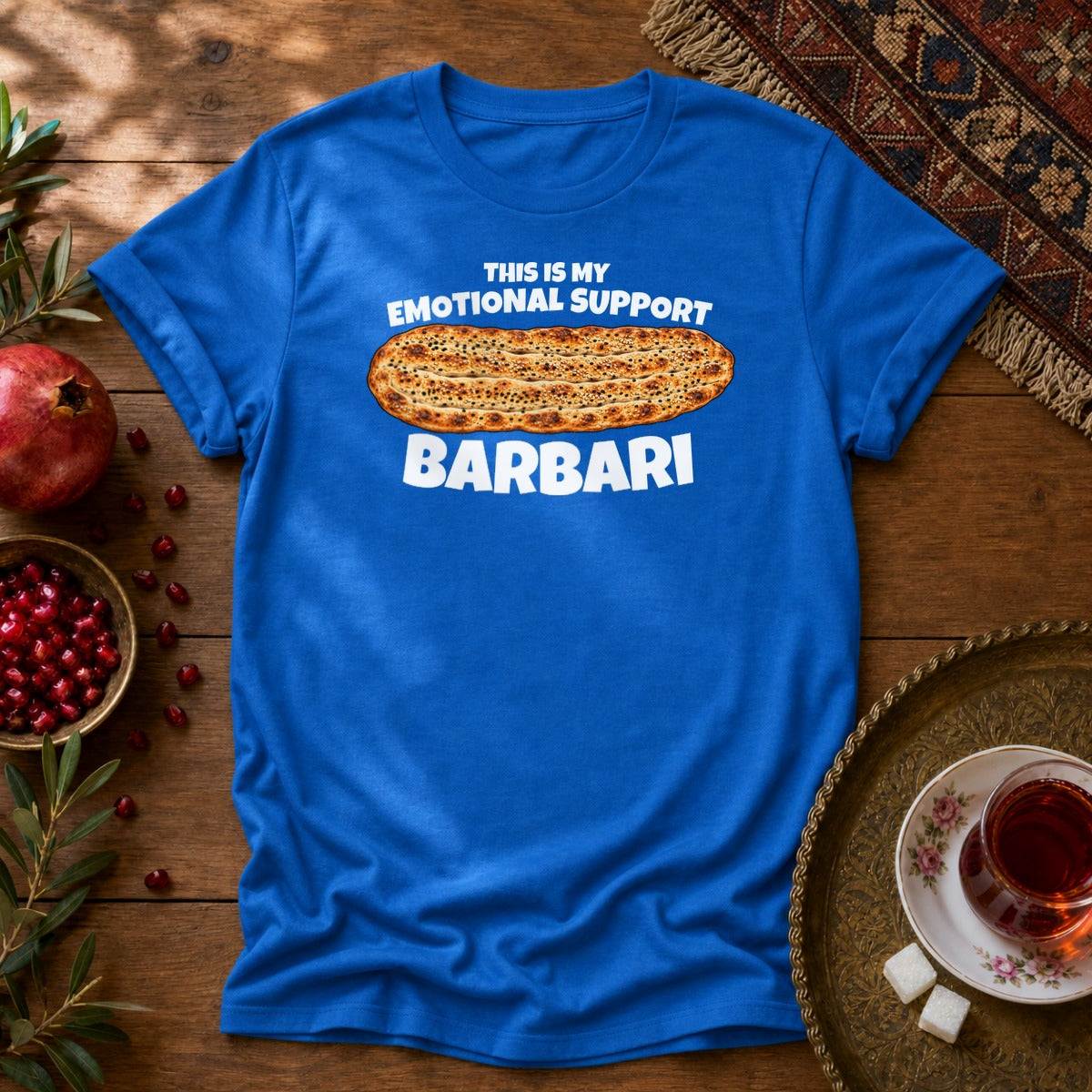 Emotional Support Barbari Unisex T-Shirt - Royal