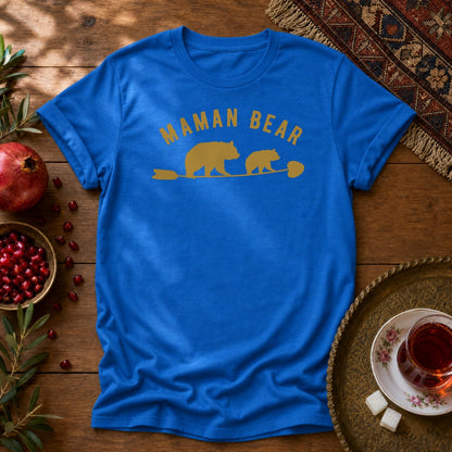 Maman Bear Unisex T-Shirt - Royal