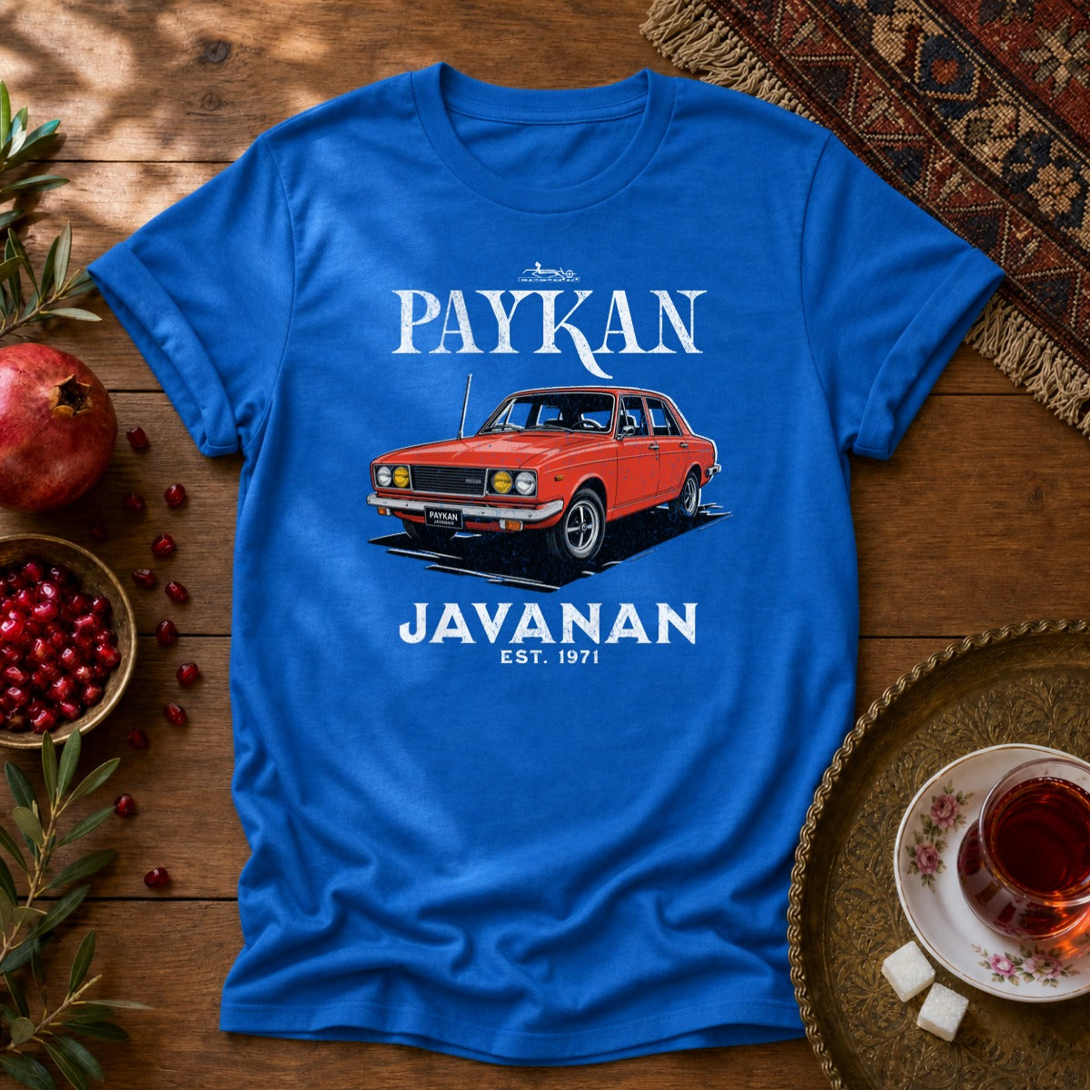 Paykan Javanan Unisex T-Shirt - Royal