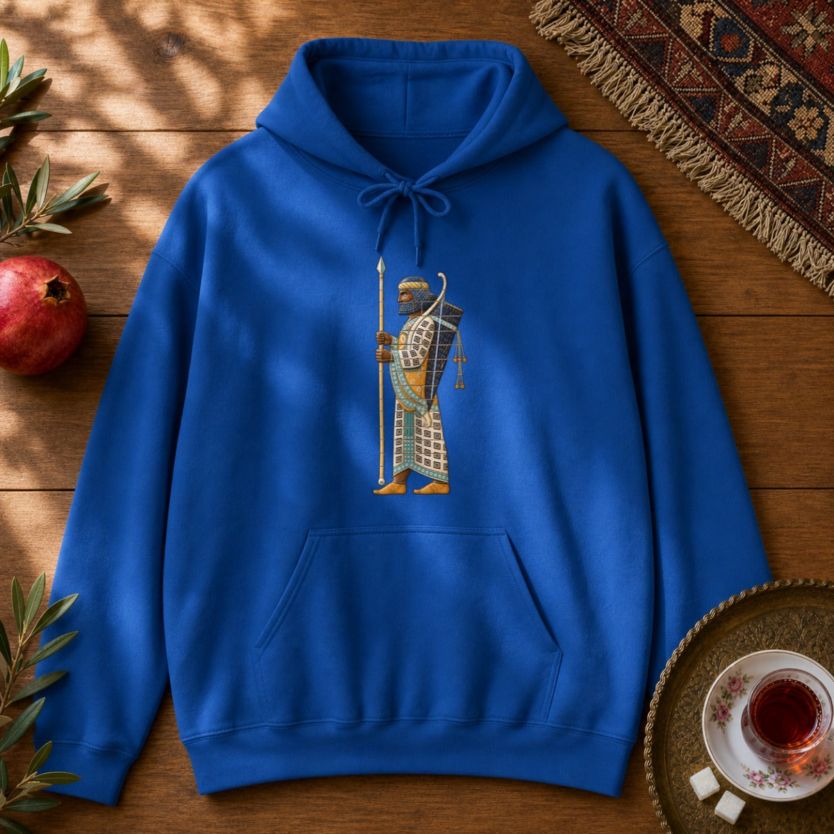 The Archer Hoodie - Royal