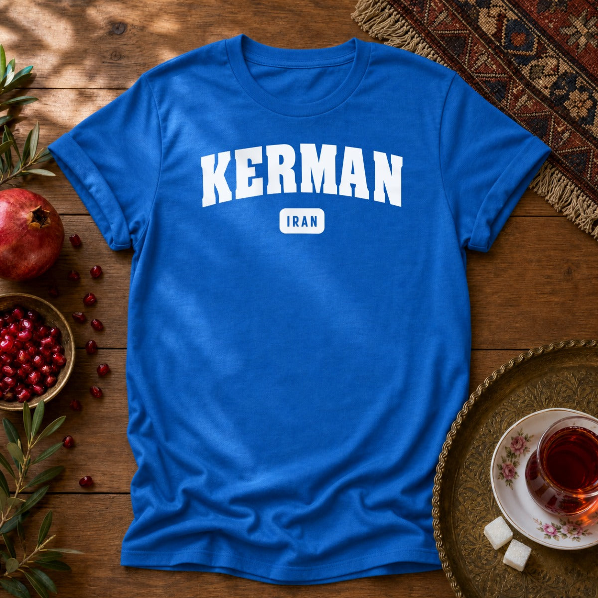 Kerman Unisex T-Shirt - Royal
