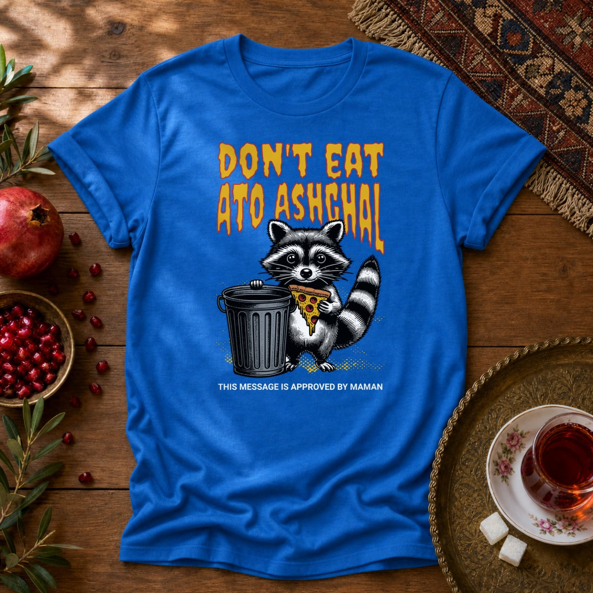 Don't Eat Ato Ashghal Unisex T-Shirt - Royal