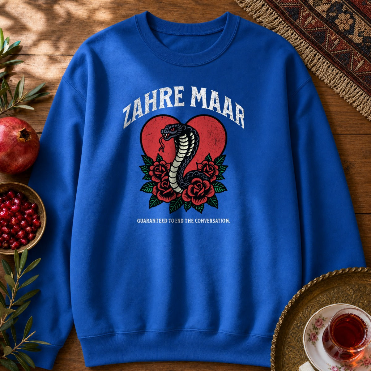 Zahre Maar Sweatshirt - Royal