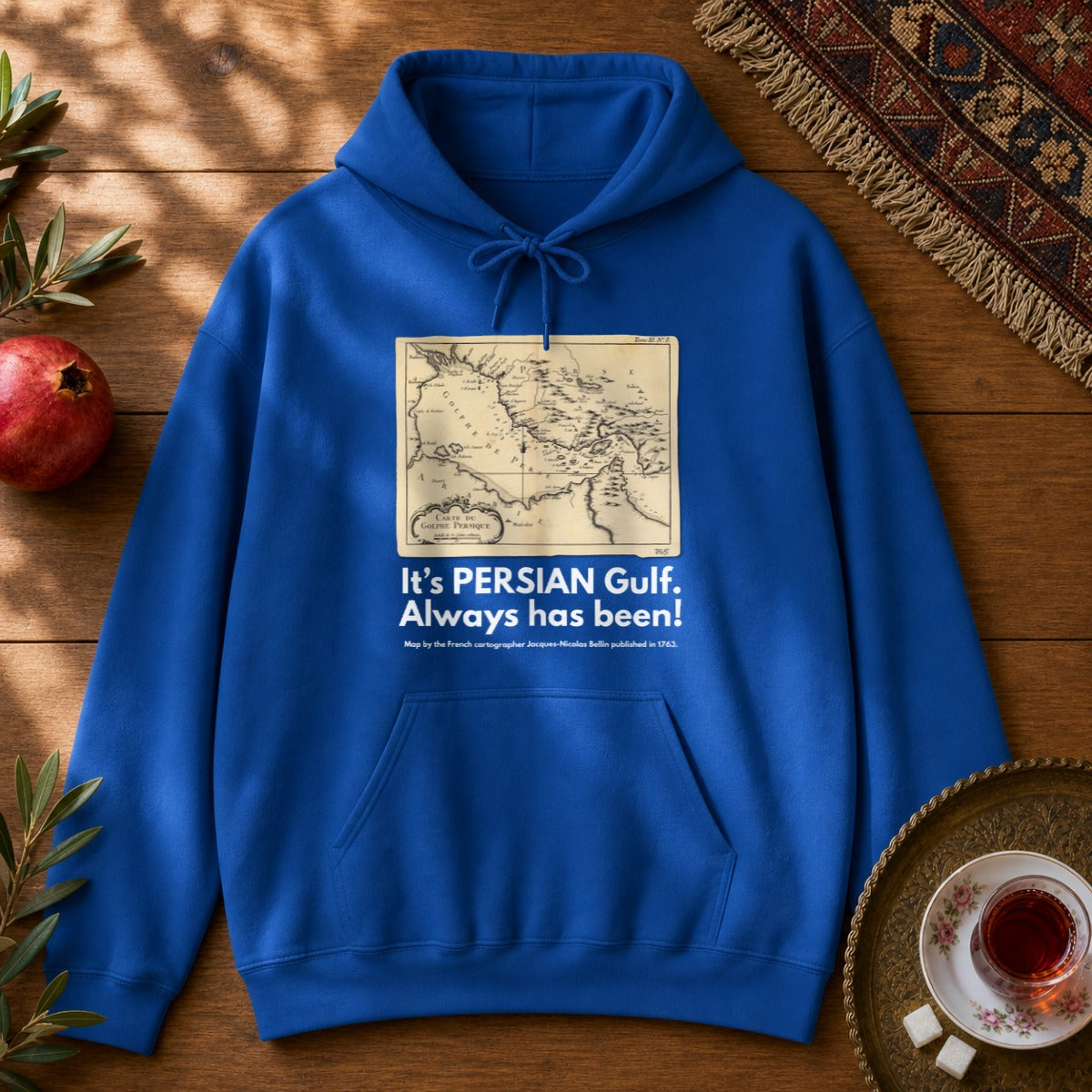 It's PERSIAN Gulf Hoodie - Royal