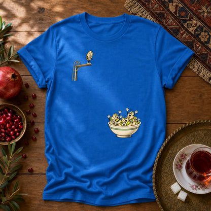 Diving Pistachio Unisex T-Shirt - Royal