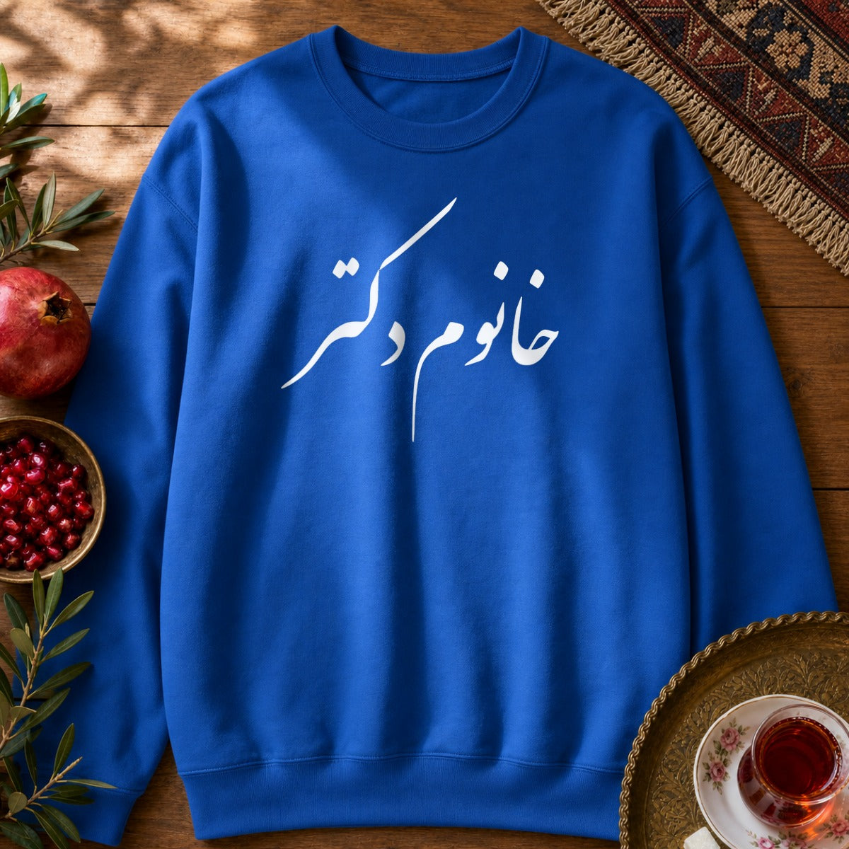 Khanoom Doctor Sweatshirt - Royal