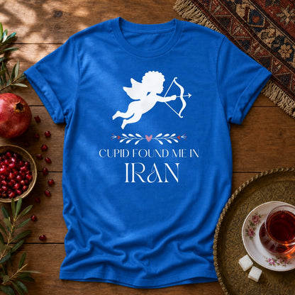 Cupid Found me in Iran Unisex T-shirt - Royal