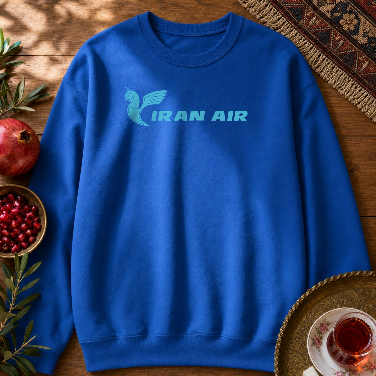 Iran Air Sweatshirt - Royal