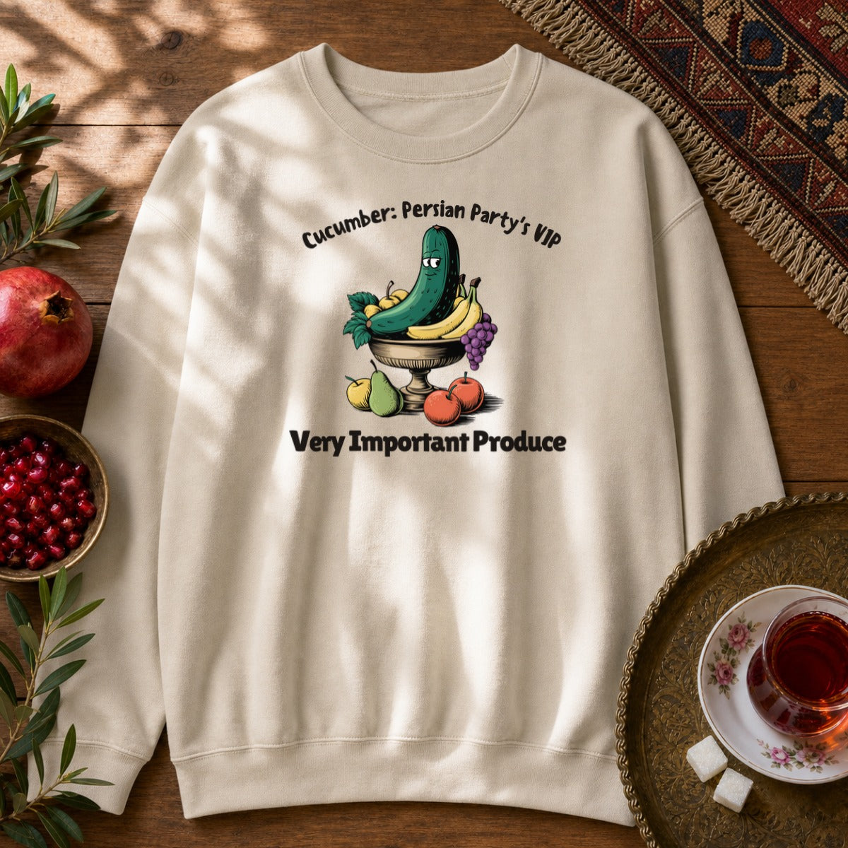 Persian Party's VIP Sweatshirt - Sand