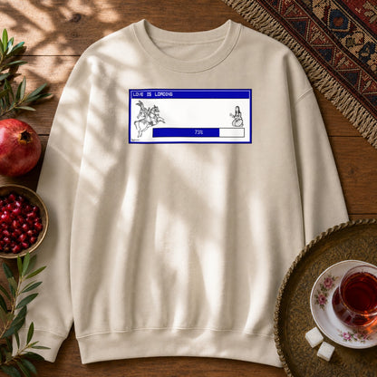 Love is Loading Sweatshirt - Sand