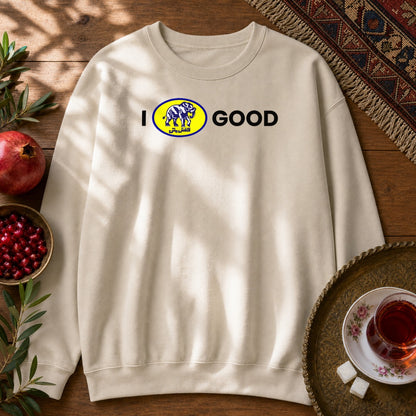 I Feel Good Sweatshirt - Sand