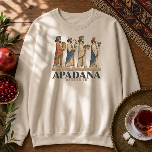 Apadana Procession Sweatshirt - Sand