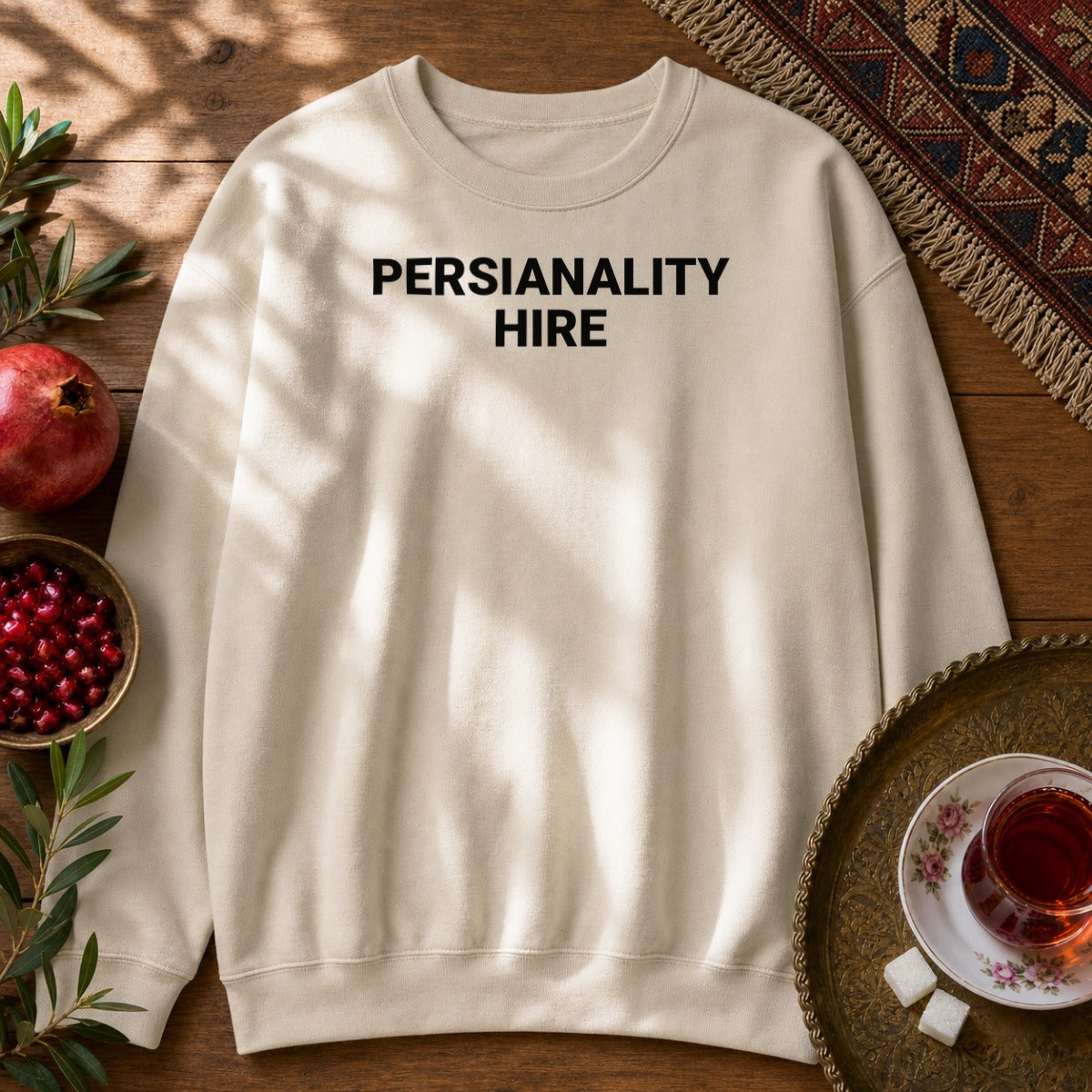 Persianality Hire Sweatshirt - Sand