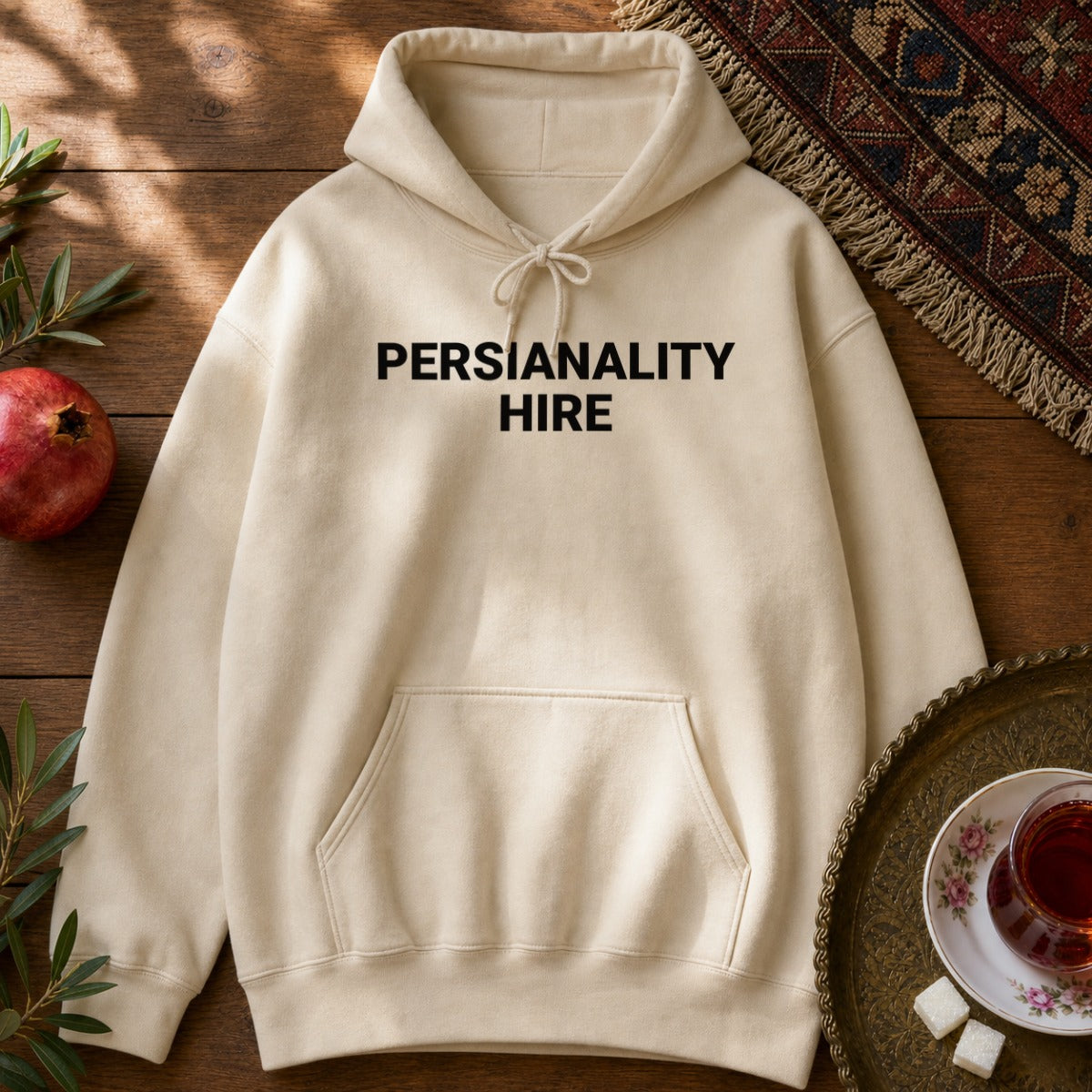 Persianality Hire Hoodie - Sand