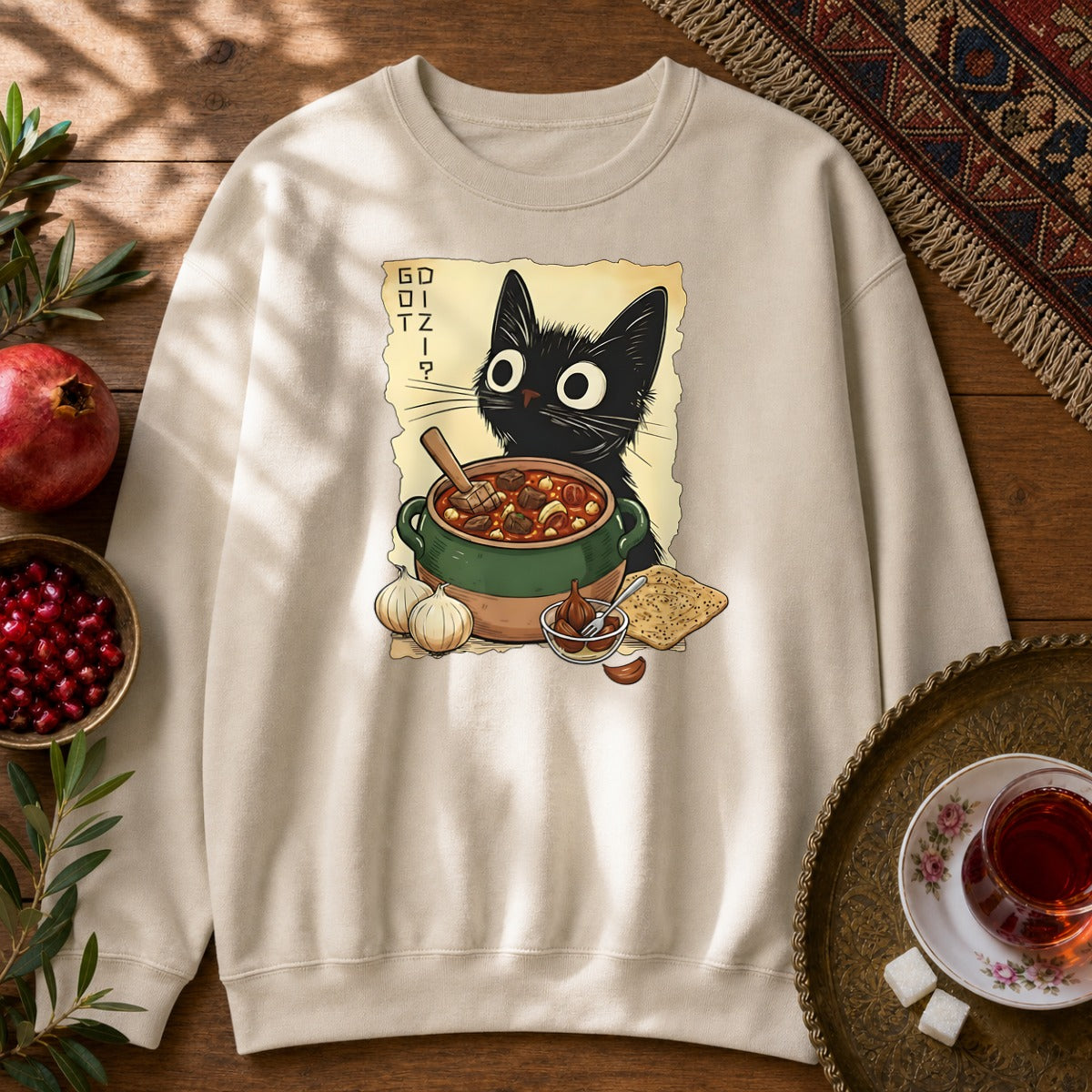 Got Dizi? Sweatshirt - Sand