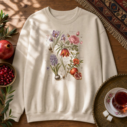 Flora of Iran Sweatshirt - Sand