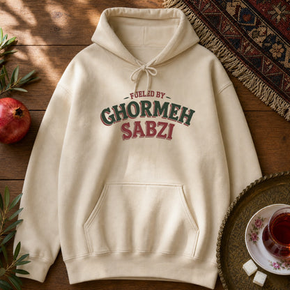 Fueled by Ghormehsabzi Hoodie - Sand