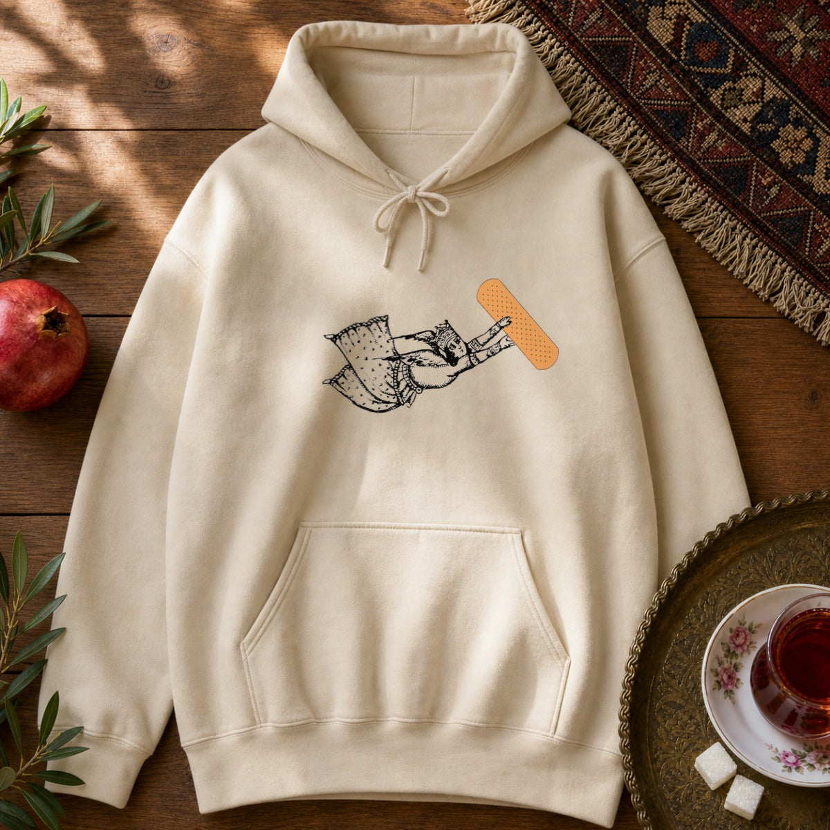 Chasbe Zakhm Hoodie - Sand