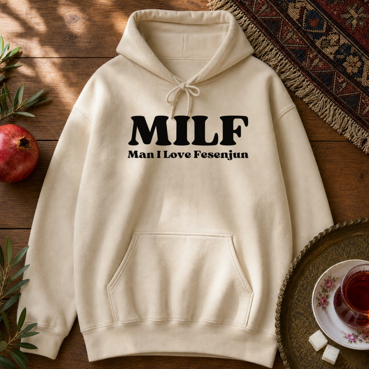MILF Hoodie - Sand
